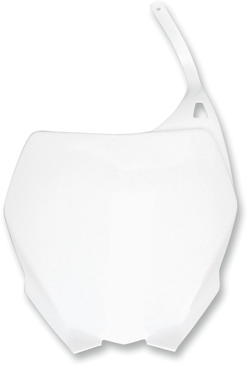FRONT NUMBER PLATE YZ/YZF WHITE