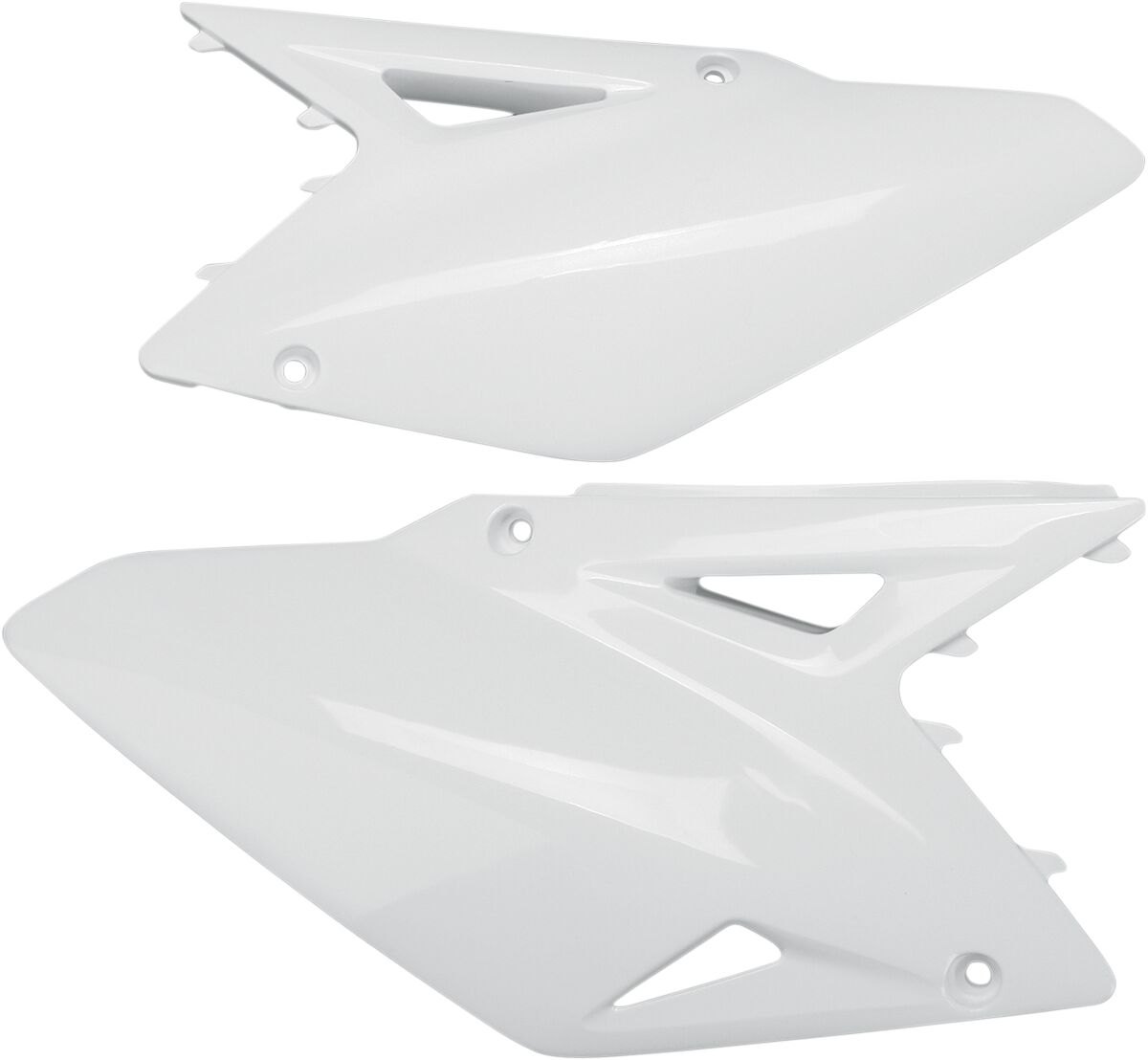 SIDE PANELS SUZUKI RMZ450 WHITE