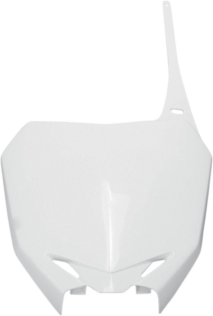 FRONT NUMBER PLATE SUZUKI RMZ250/450 WHITE