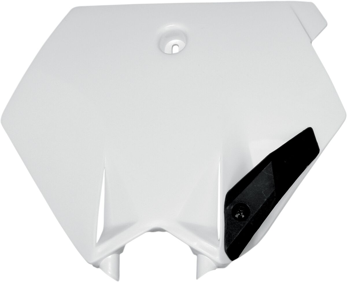 FRONT NUMBER PLATE KTM 85SX WHITE