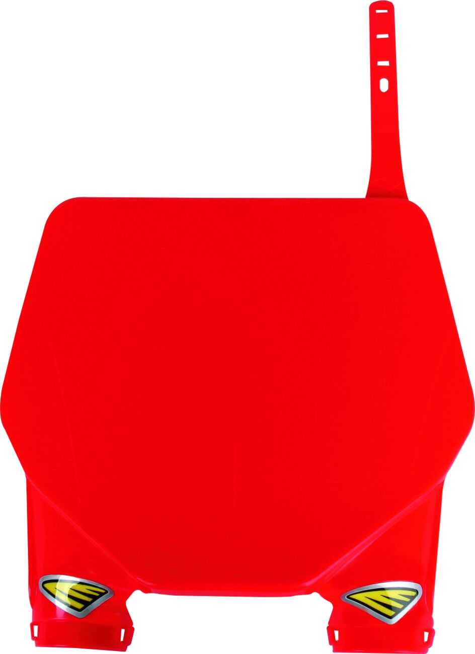 STADIUM FRONT NUMBER PLATE HONDA RED