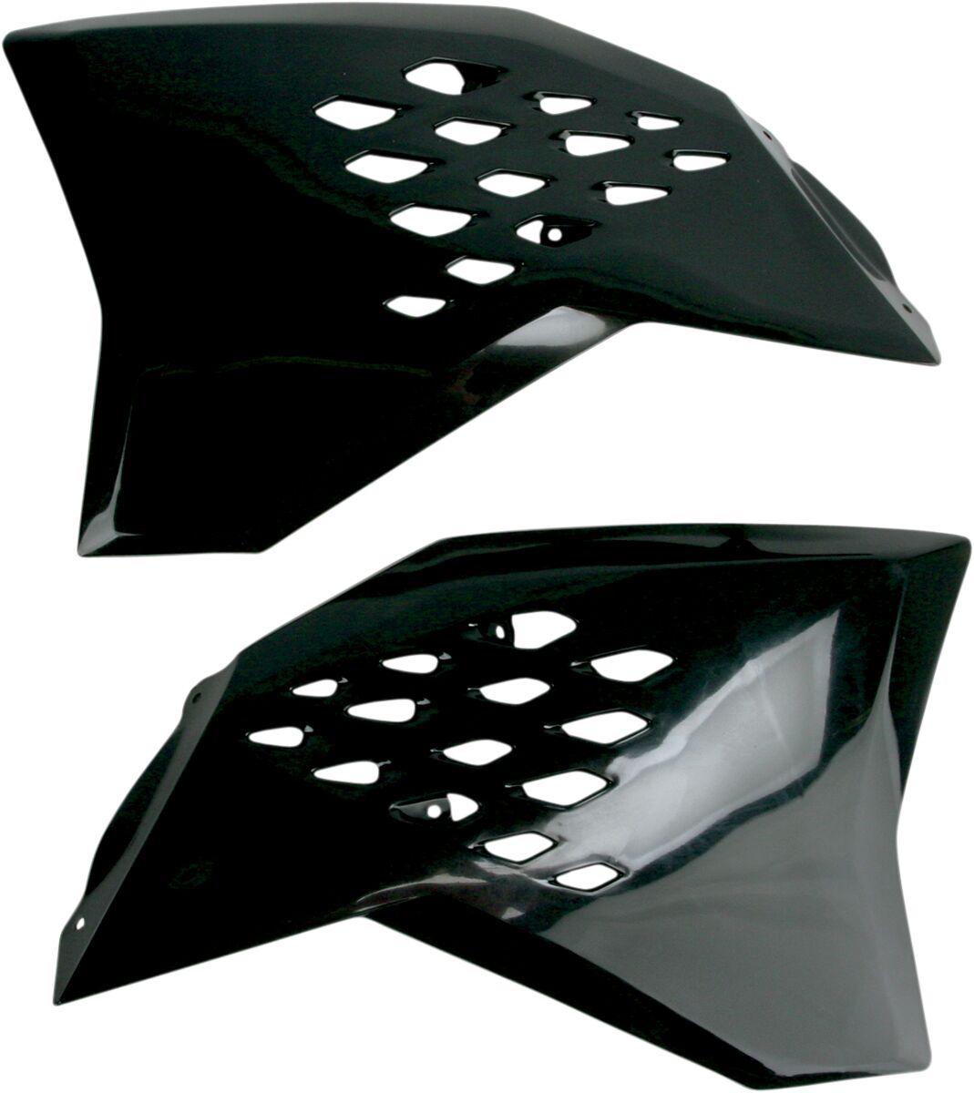 RADIATOR COVERS KTM SX/SX-F/EXC BLACK