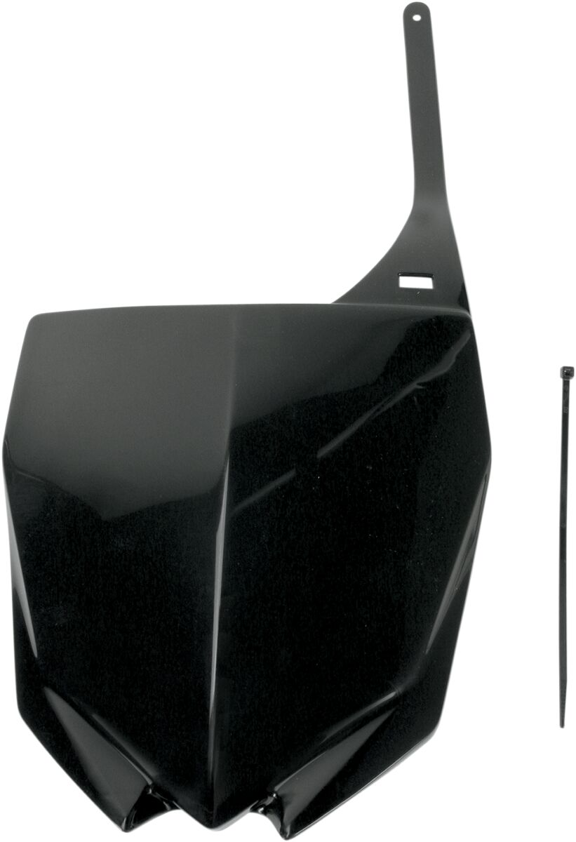FRONT NUMBER PLATE YAMAHA YZ250/450F BLACK