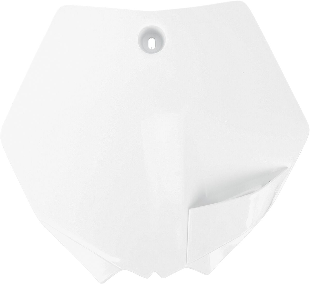 FRONT NUMBER PLATE KTM 65SX WHITE
