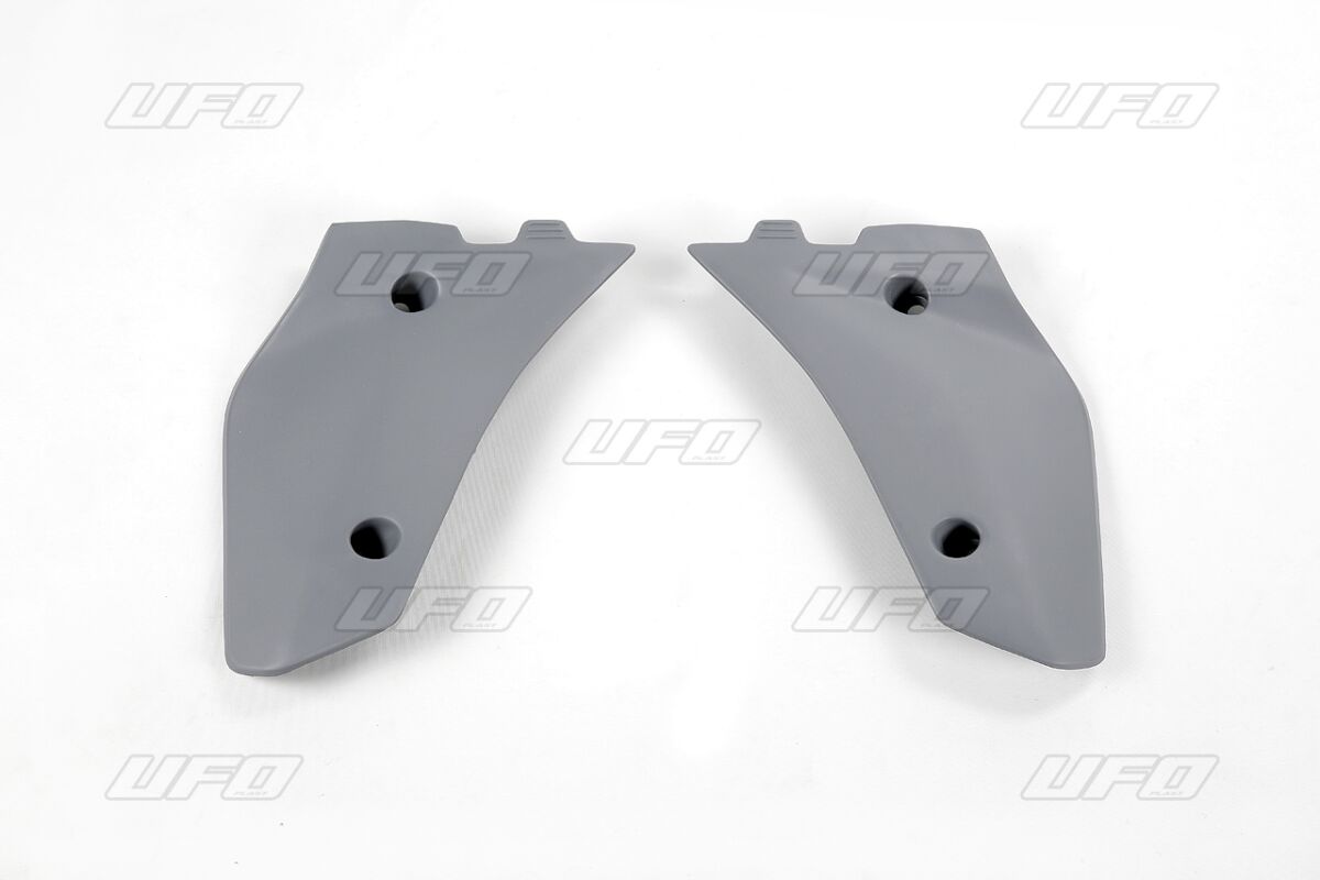 LOWER RADIATOR COVERS HUSQVARNA CR/WR 125/250/300 GRAPHITE