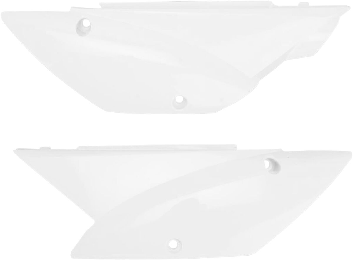 SIDE PANELS KAWASAKI KLX110 WHITE
