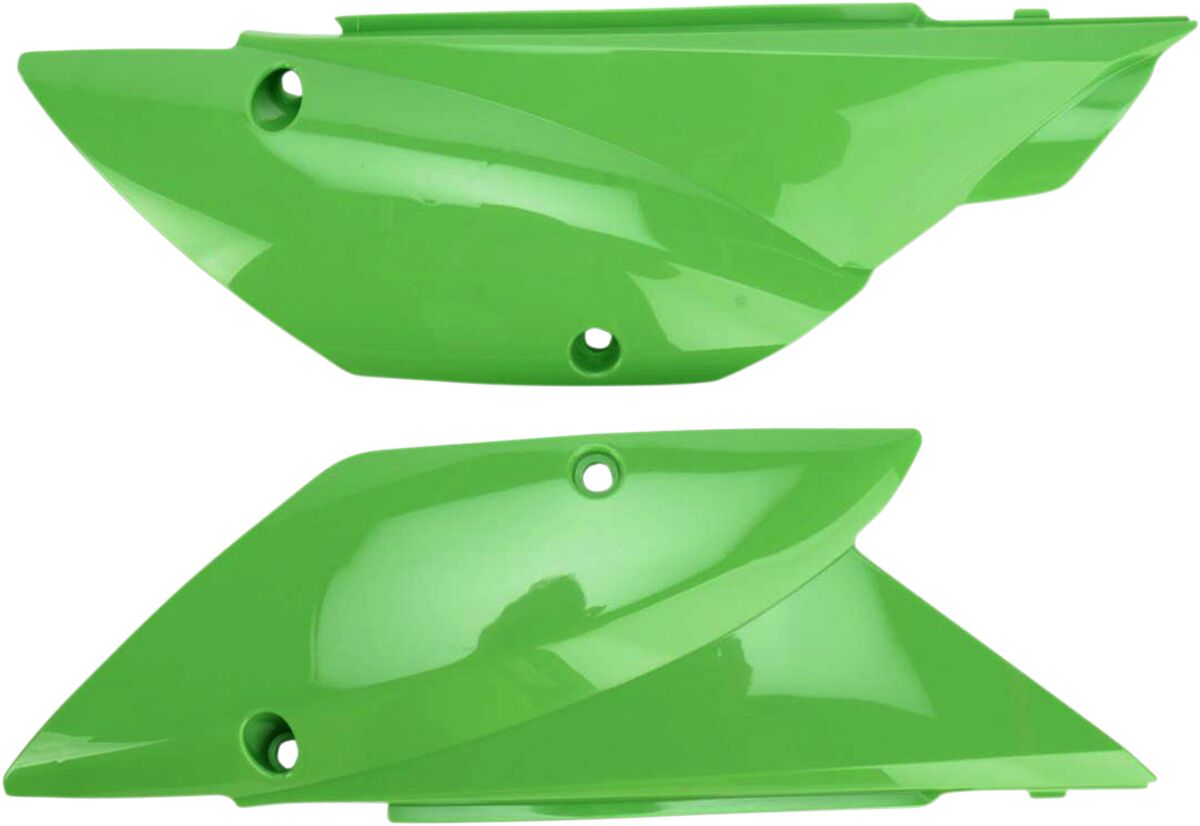 SIDE PANELS KAWASAKI KLX110 KX-GREEN