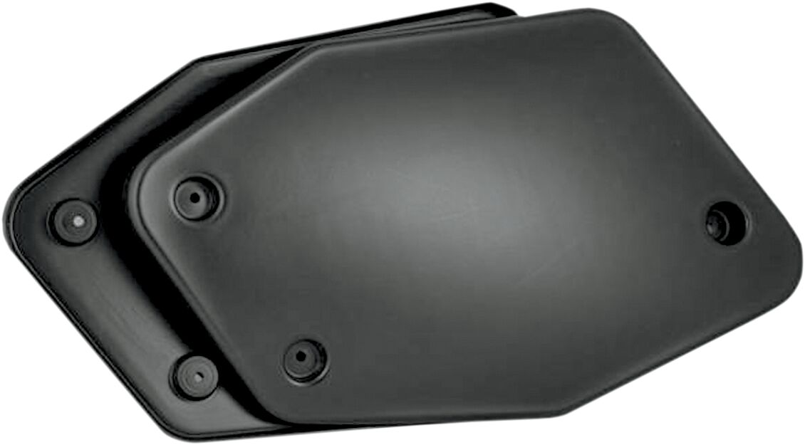 NUMBER PLATE UNIVERSAL SNOWCROSS PLASTIC REAR CUSTOM REPLACEMENT RAW BLACK