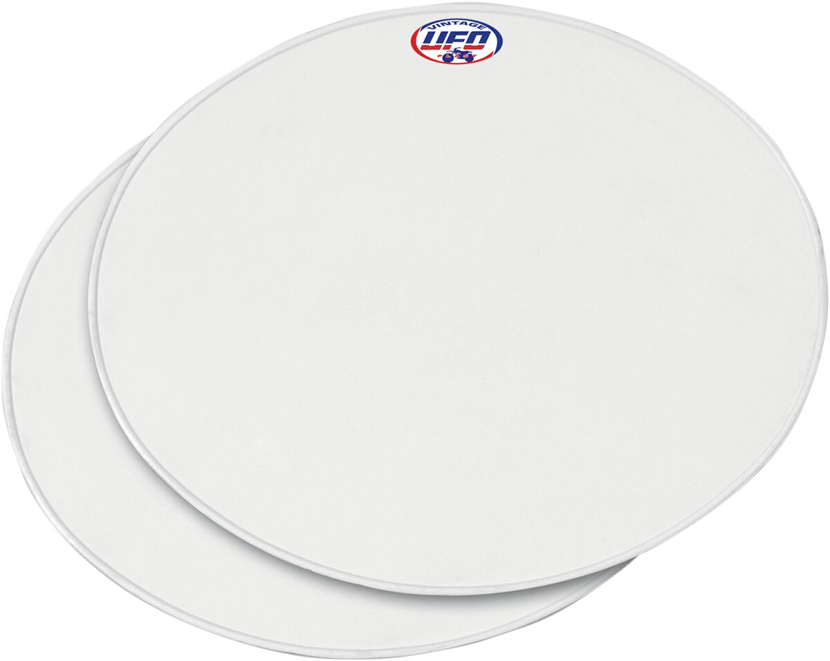 VINTAGE UNI OVAL PLATE (SINCE 70) WHITE (2-PACK)
