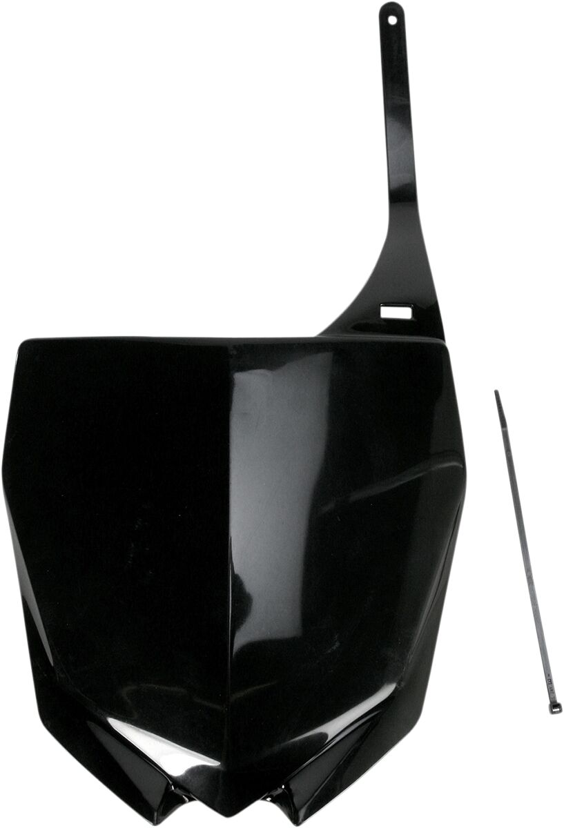 RESTYLE FRONT NUMBER PLATE PLATE YAMAHA YZ125/250 BLACK