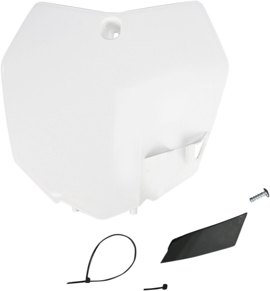 FRONT NUMBER PLATE KTM SX/SX-F WHITE
