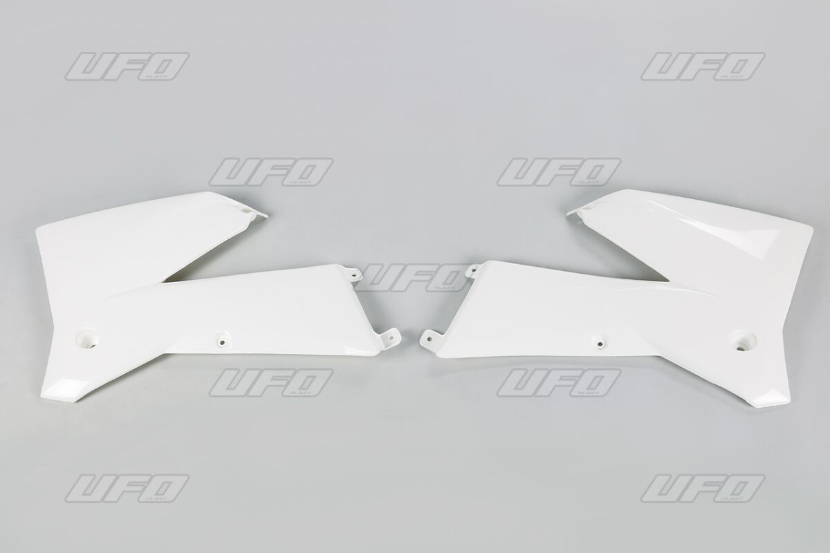 RADIATOR COVERS KTM SX/SX-F/EXC WHITE