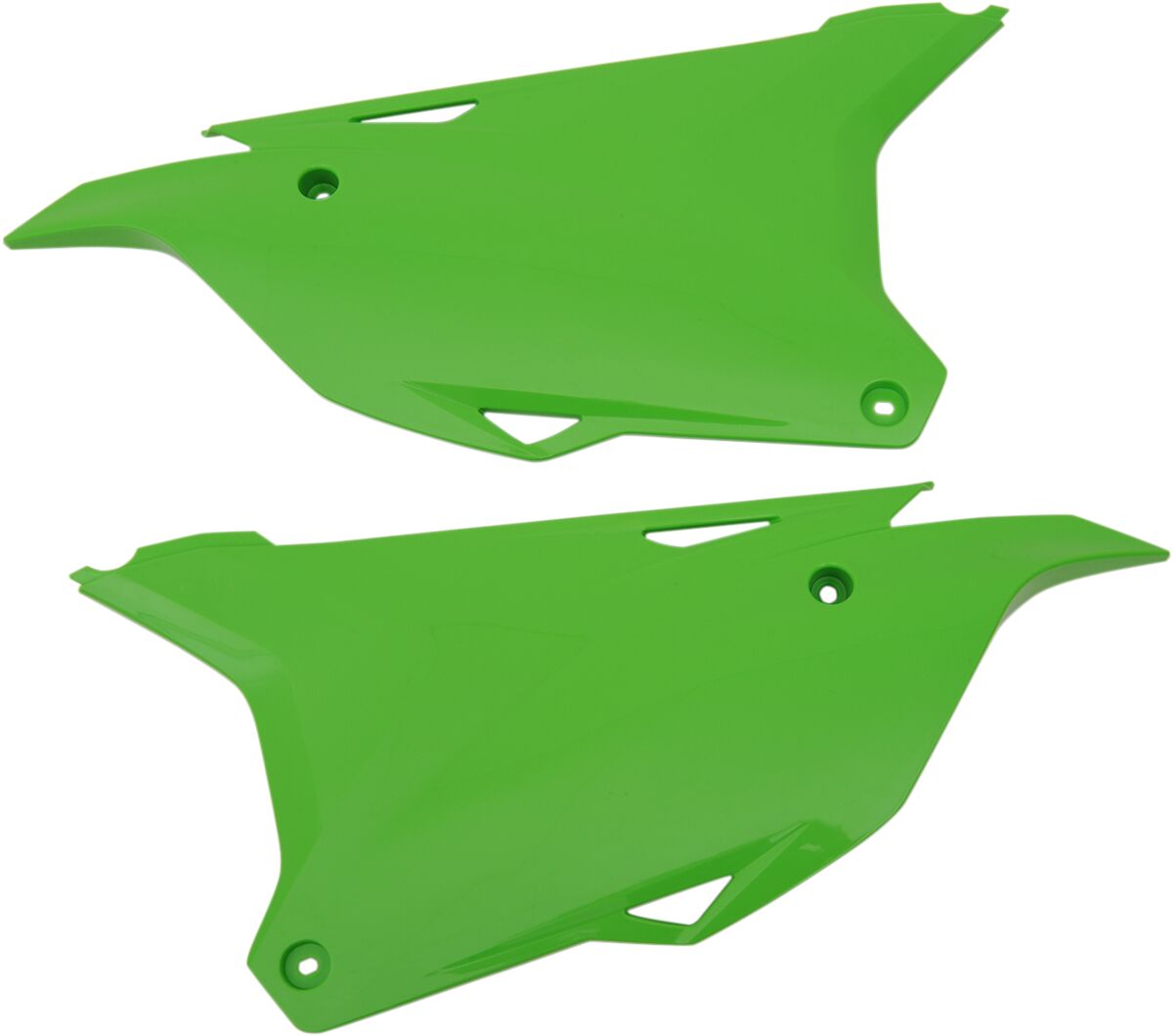 SIDE PANELS KAWASAKI KX85 KX-GREEN