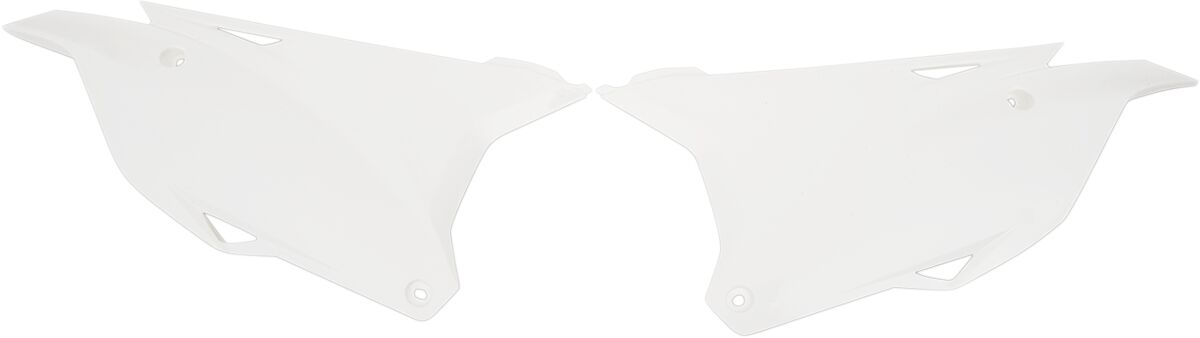 SIDE PANELS KAWASAKI KX85 WHITE