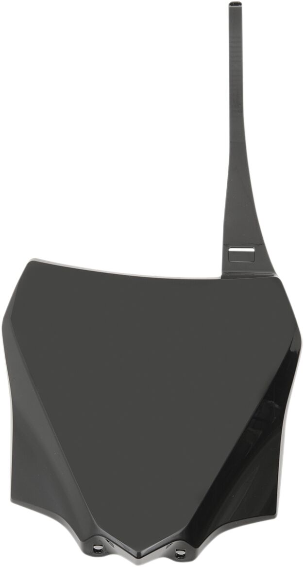FRONT NUMBER PLATE KAWASAKI KX85 BLACK