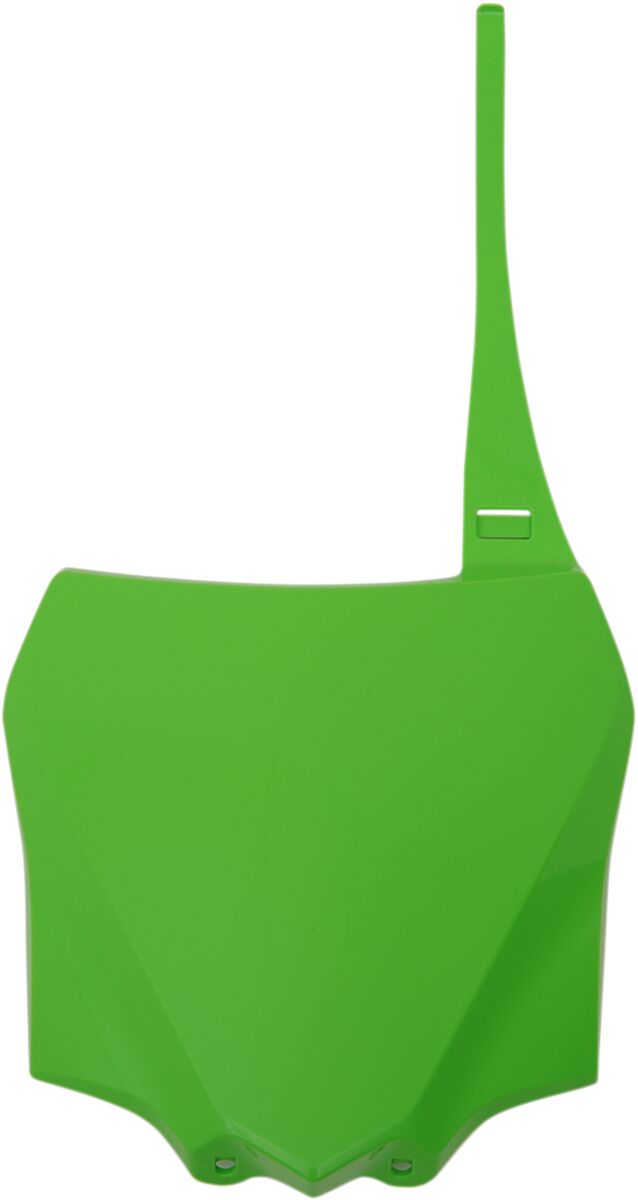 FRONT NUMBER PLATE KAWASAKI KX85 KX-GREEN