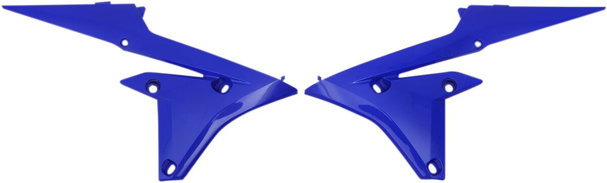 RADIATOR COVERS YAMAHA YZ250/450F REFLEX-BLUE