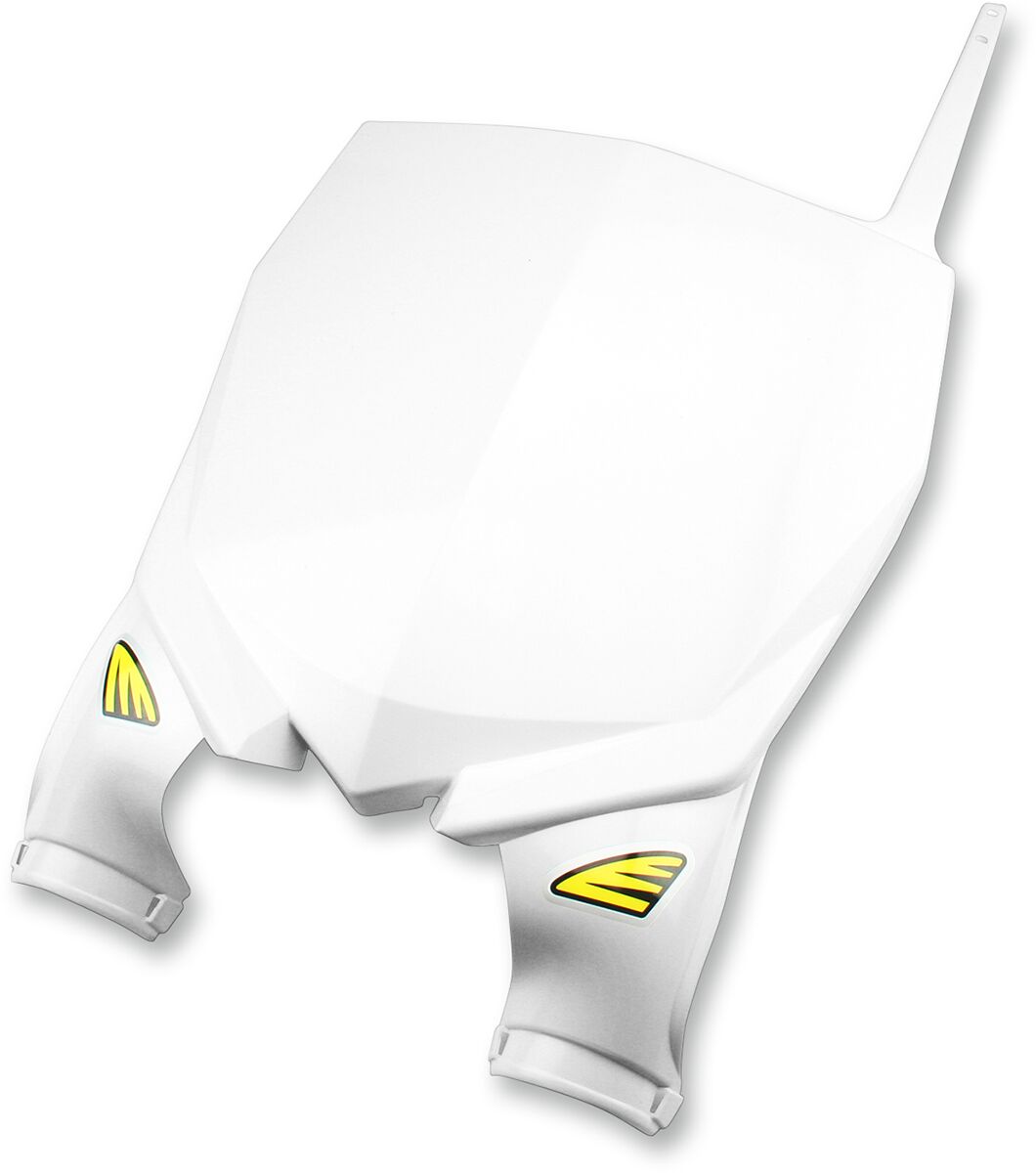 STADIUM FRONT NUMBER PLATE YAMAHA WHITE