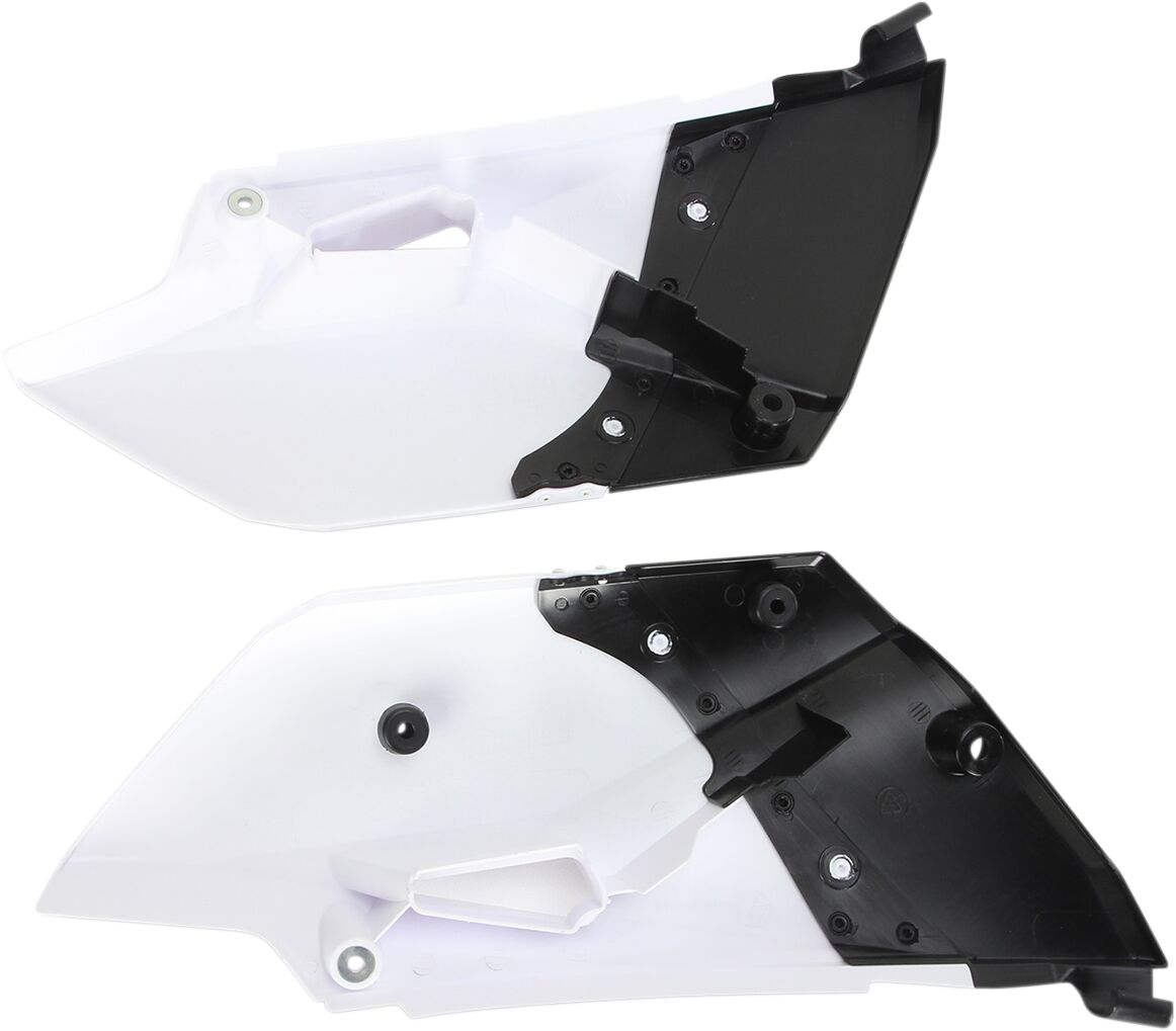 SIDE PANELS YAMAHA YZ85 WHITE