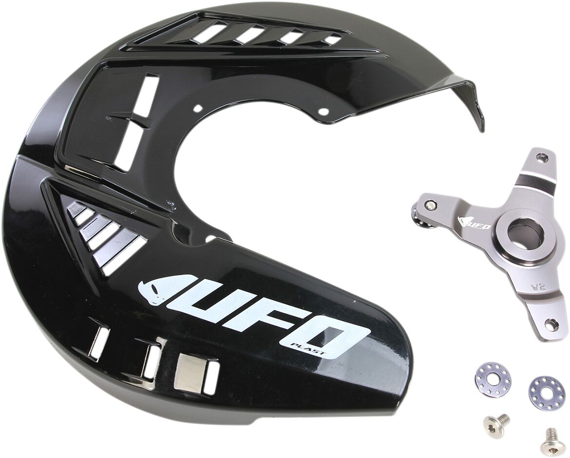 FRONT DISC COVER KIT KAWASAKI KXF250/450 BLACK