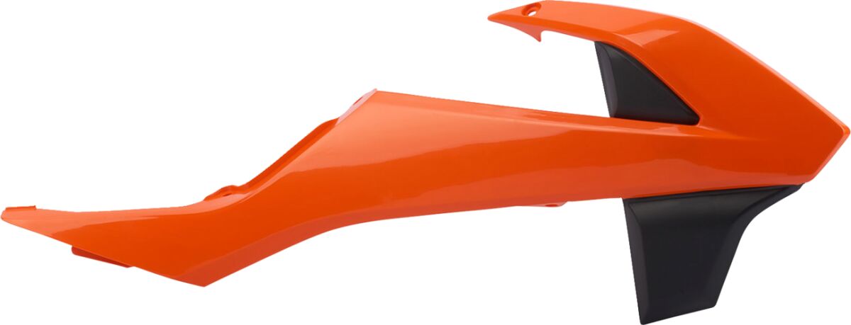 RADIATOR COVERS ORANGE/BLACK