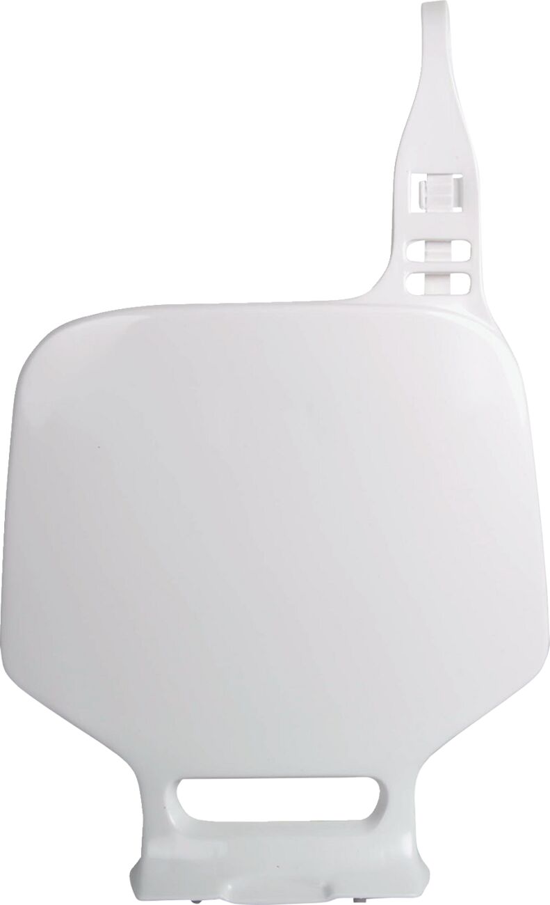 NUMBER PLATE WHITE