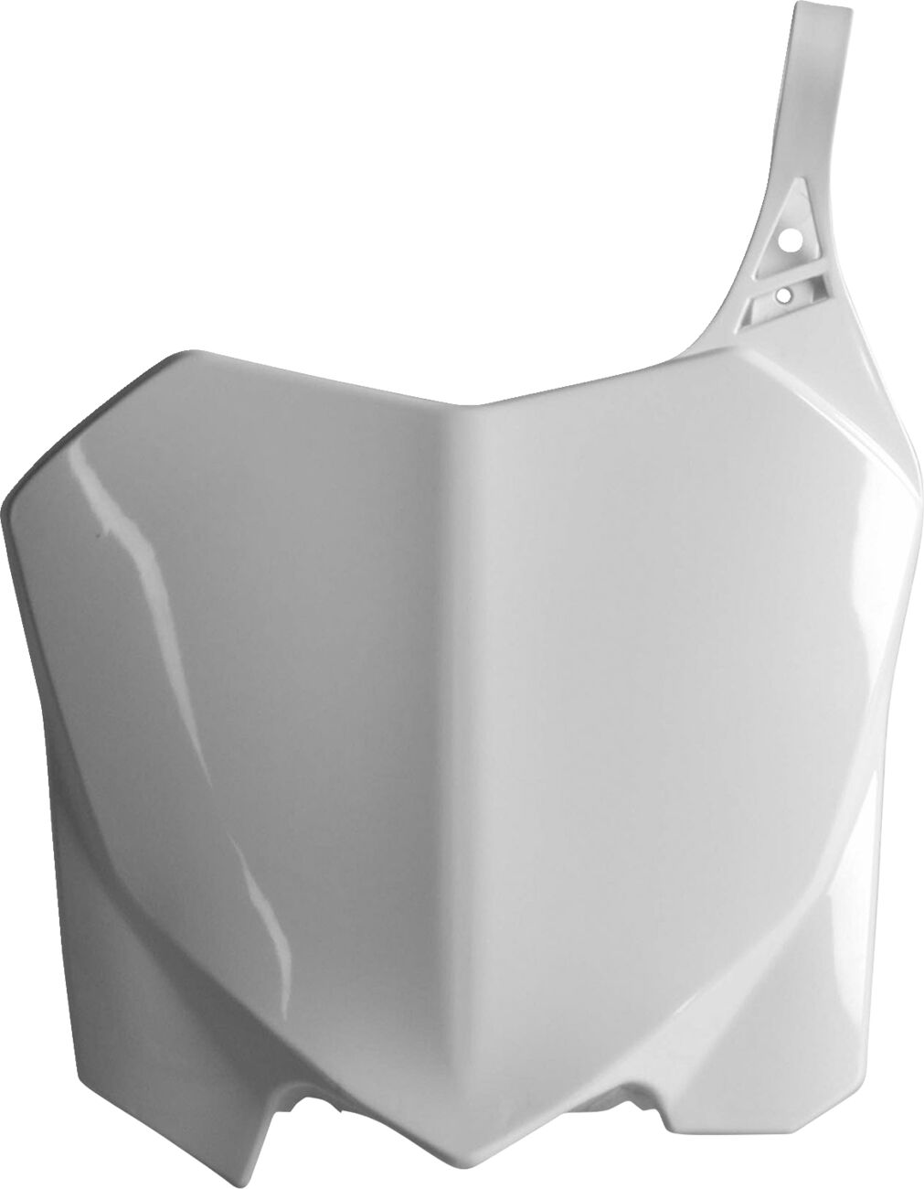 NUMBER PLATE WHITE