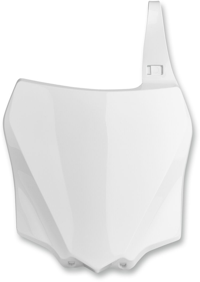 NUMBER PLATE WHITE