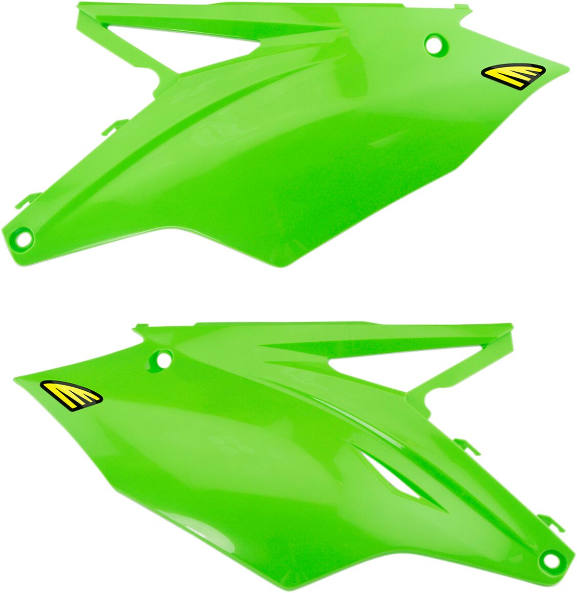 SIDE NUMBER PANELS KAWASAKI GREEN
