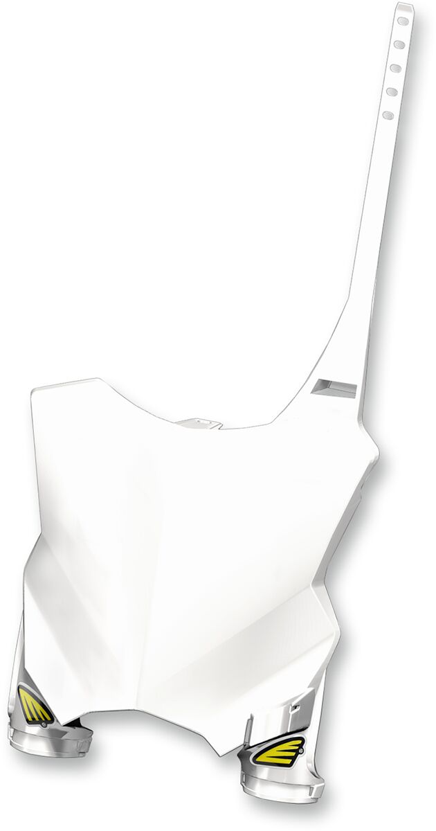 STADIUM FRONT NUMBER PLATE KAWASAKI WHITE