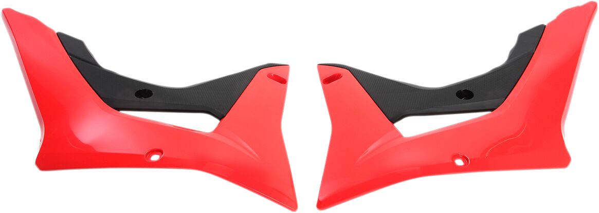 RADIATOR COVERS HONDA CRF450RX OEM-COLOR