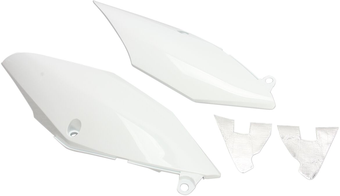 SIDE PANELS HONDA CRF450R/RX WHITE