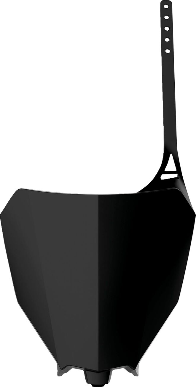 NUMBER PLATE BLACK