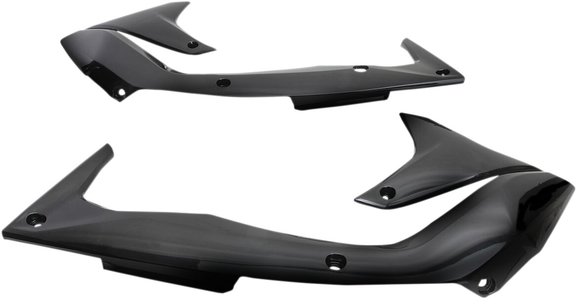 RADIATOR COVERS KAWASAKI KXF450 BLACK