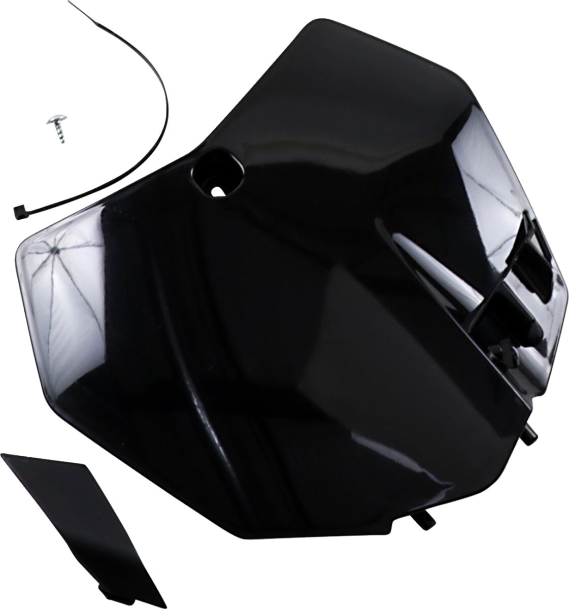 FRONT NUMBER PLATE KTM SX/SX-F BLACK