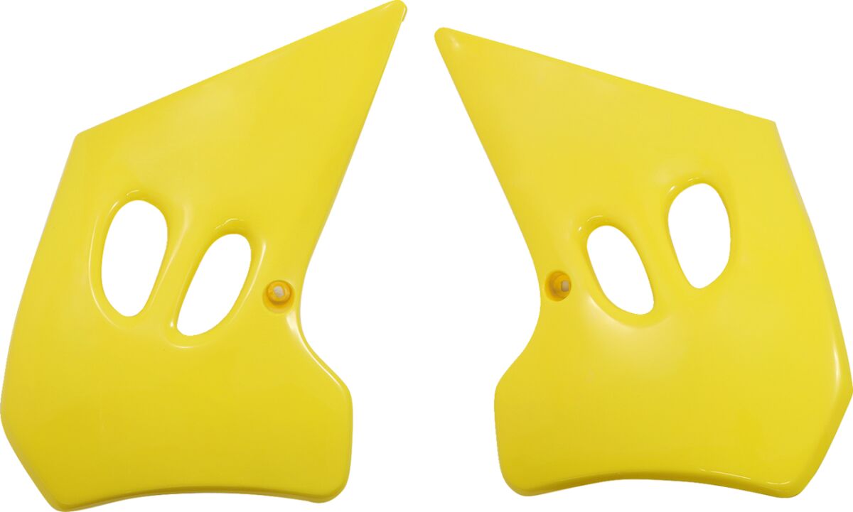 RADIATOR COVERS SUZUKI RM125/250 RM-YELLOW