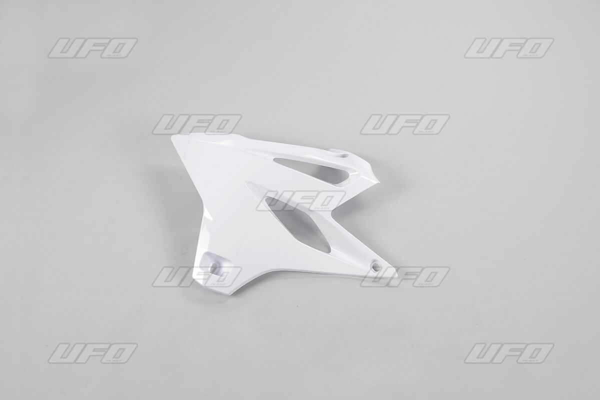RADIATOR COVERS YAMAHA YZ85 WHITE