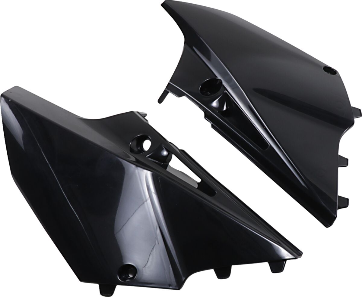 SIDE PANELS YAMAHA YZ125/250 BLACK