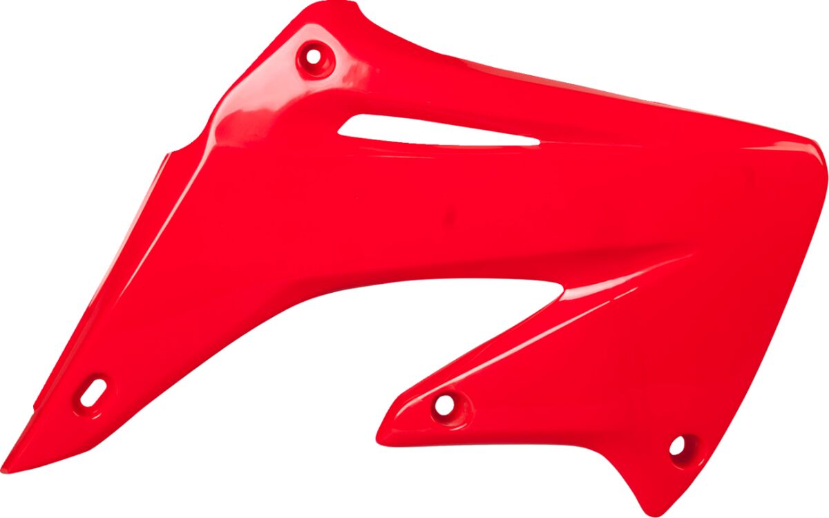 RADIATOR COVERS CR125/250 02-07 RED