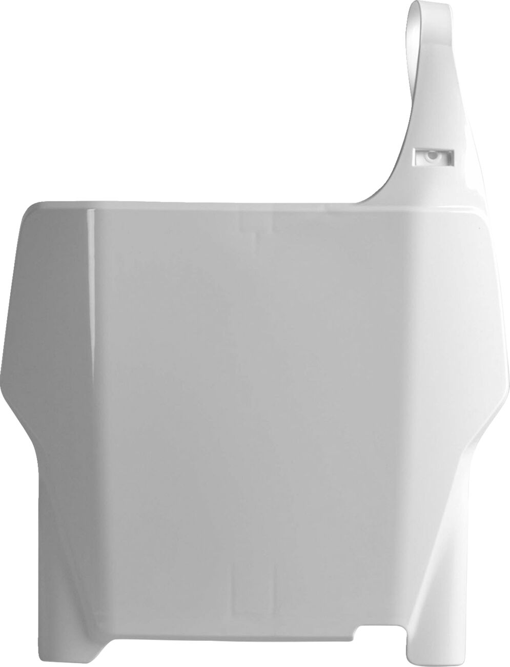NUMBER PLATE WHITE
