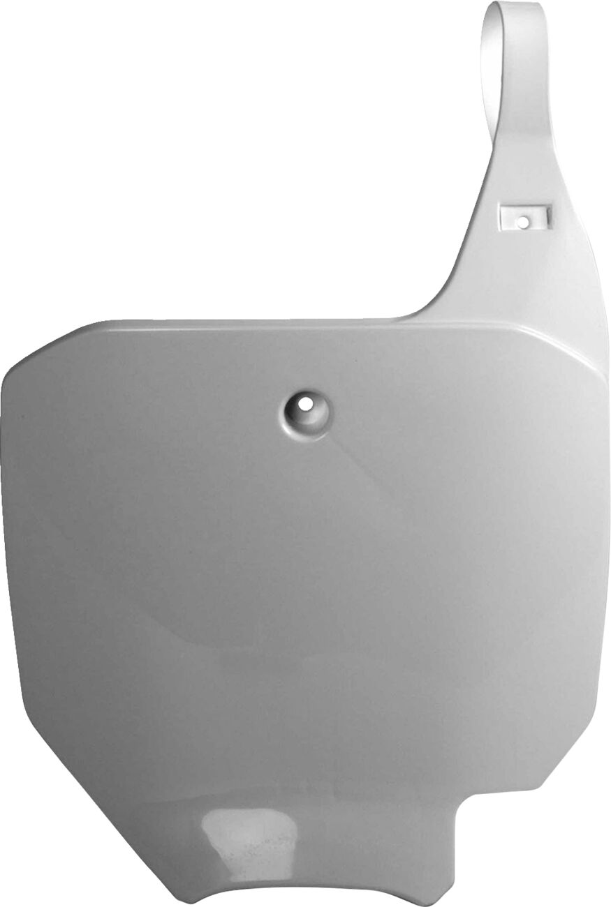 NUMBER PLATE WHITE