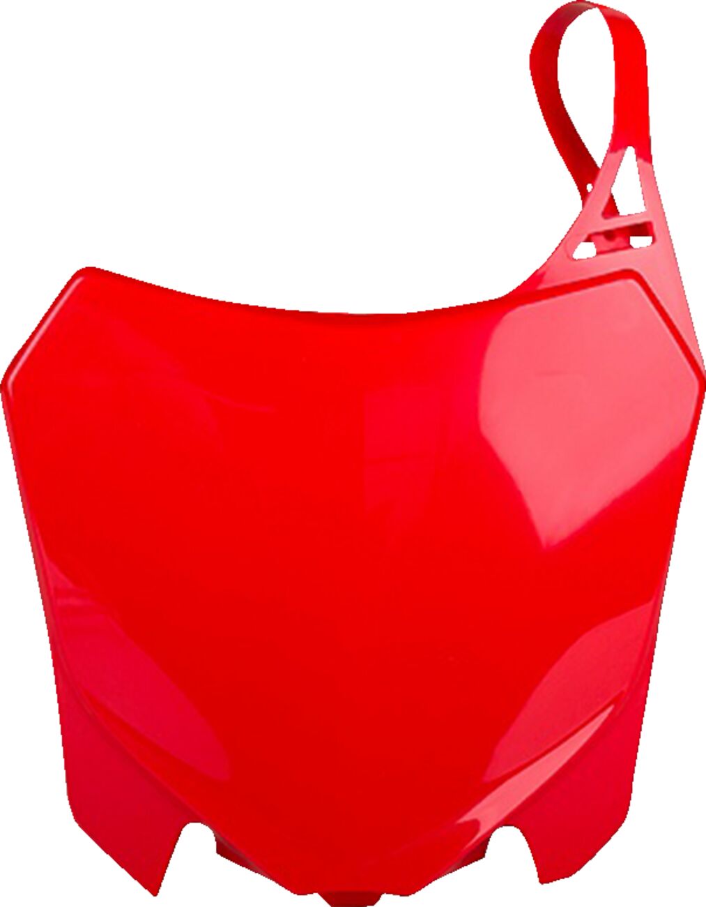 NUMBER PLATE RED