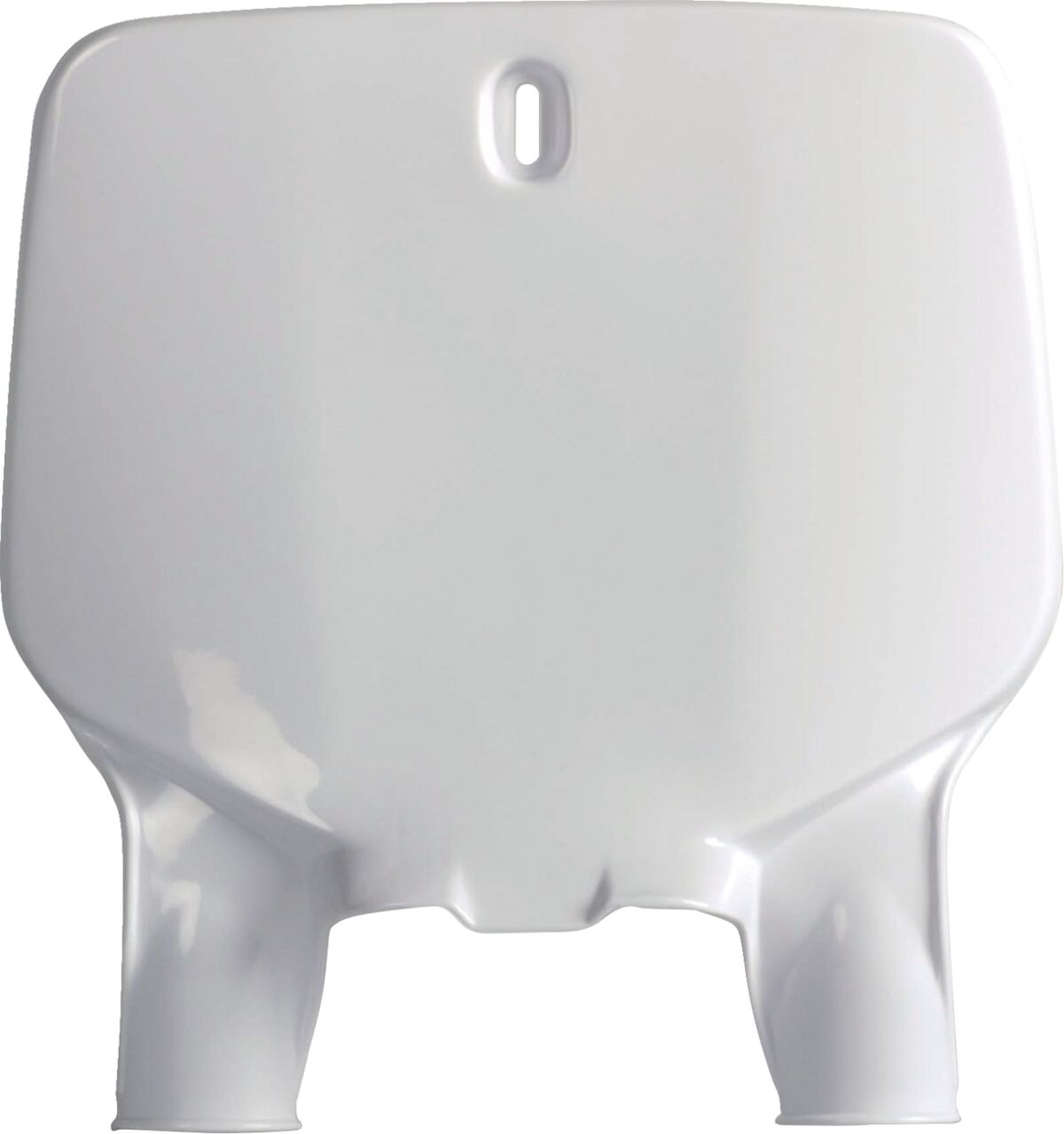 NUMBER PLATE WHITE
