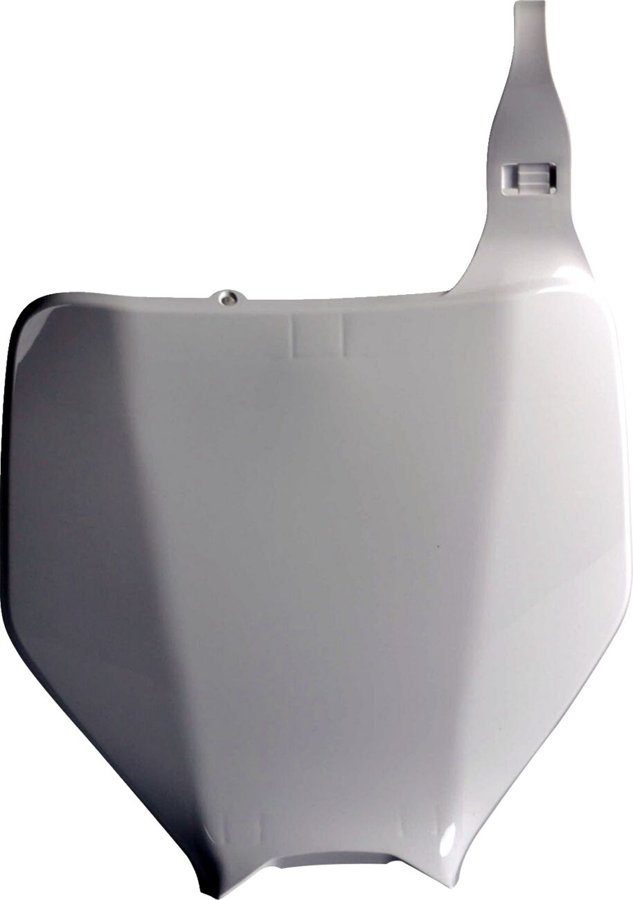 NUMBER PLATE WHITE
