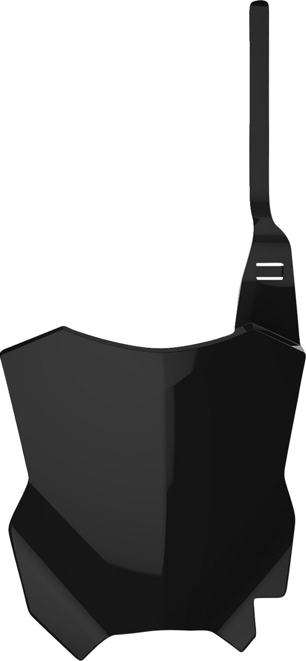 NUMBER PLATE BLACK