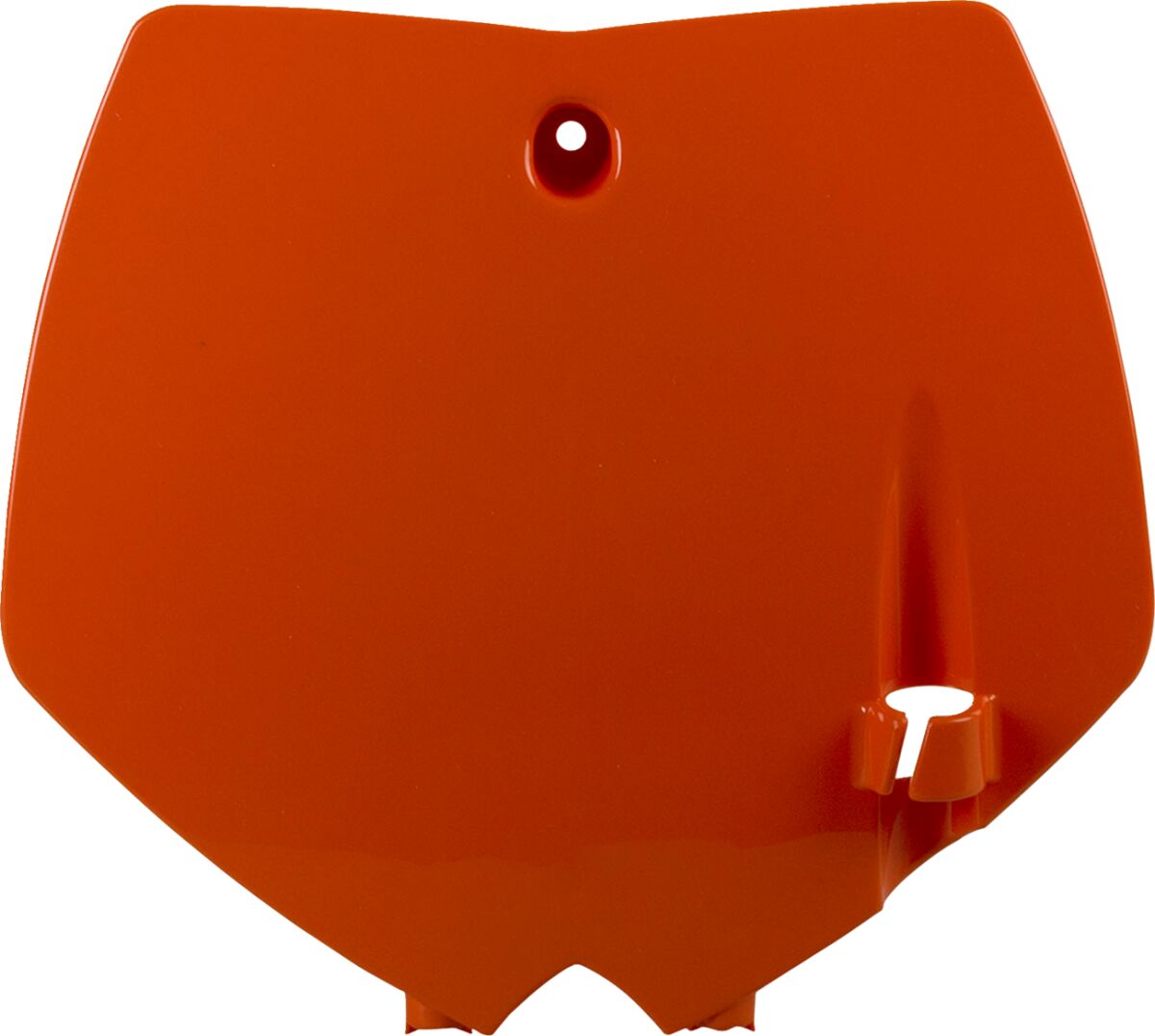 NUMBER PLATE ORANGE