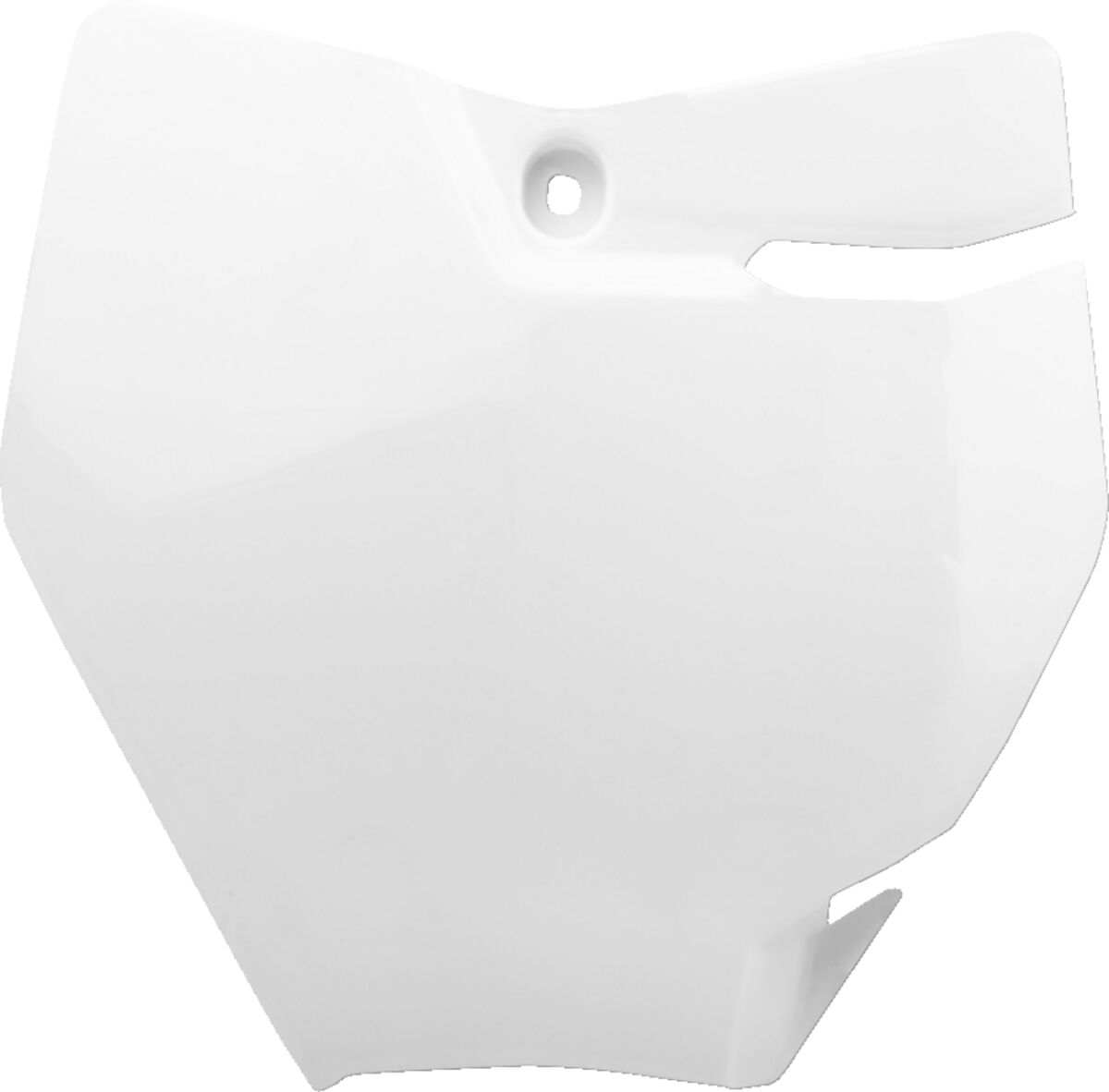 NUMBER PLATE WHITE