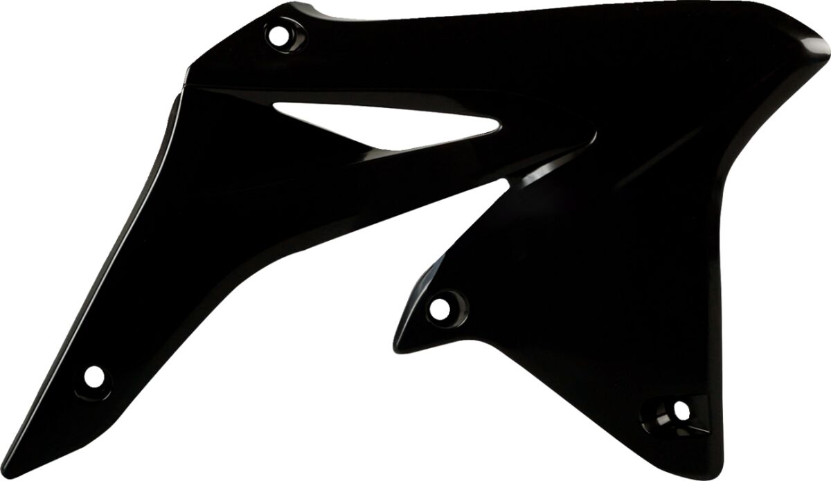 RADIATOR COVERS RMZ250 BLACK
