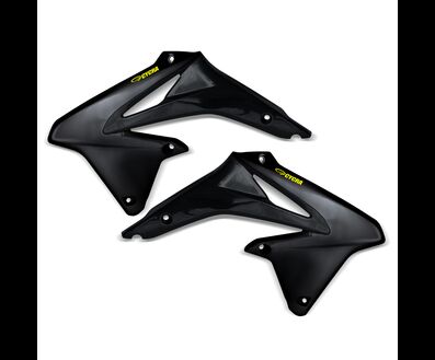 RADIATOR SHROUDS POWERFLOW FOR RMZ250/450 BLACK