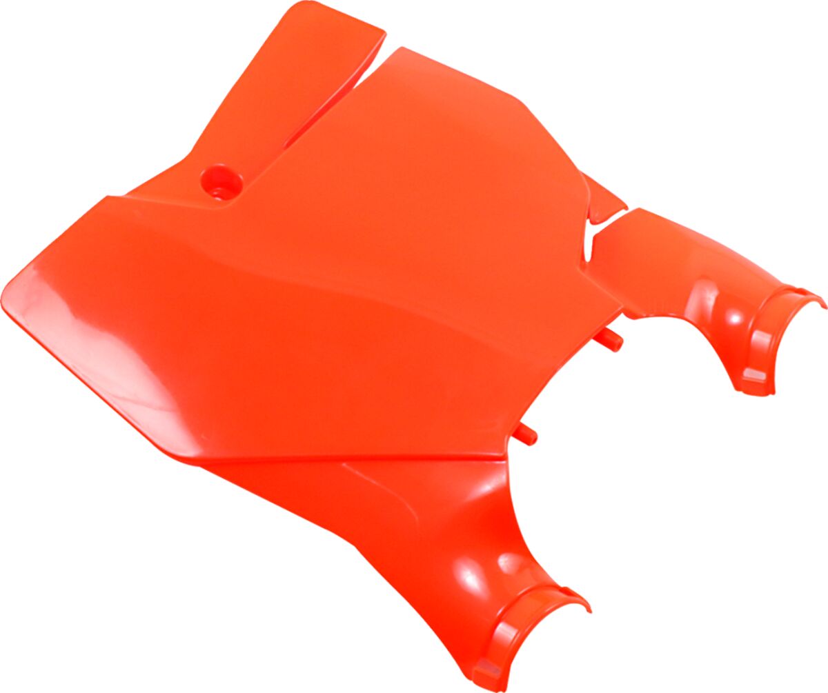 STADIUM NUMBER PLATE FLUO ORANGE